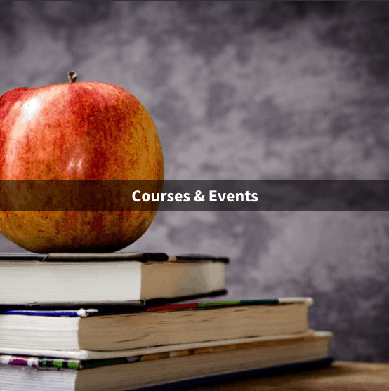 Courses and events